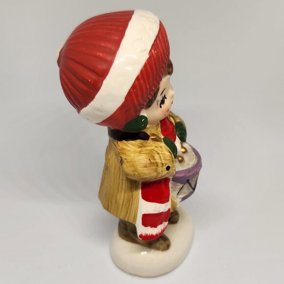 Vintage Christmas Napcoware Set of 3 Carolers Musicians - Picture 10 of 14
